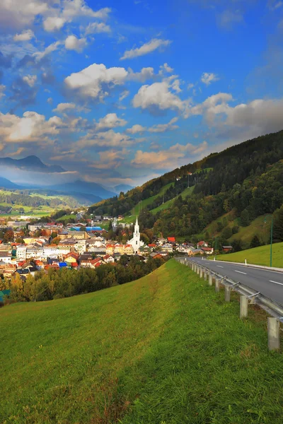Valley in Alps — Stock Photo, Image