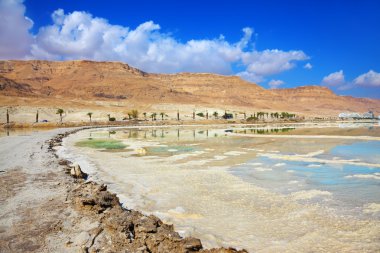 İsrail 'deki ölü deniz.