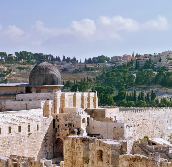 耶路撒冷的城墙 — 图库照片