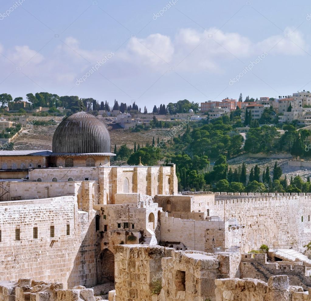 The walls of Jerusalem — Stock Photo © kavramm 63972171