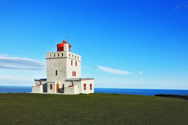冰岛最南端的灯塔 — 图库照片