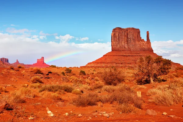 Paisagem mágica Monument Valley in Arizona — Fotografia de Stock