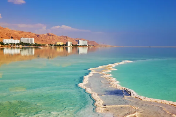 Path from the salt on coast — Stock Photo, Image