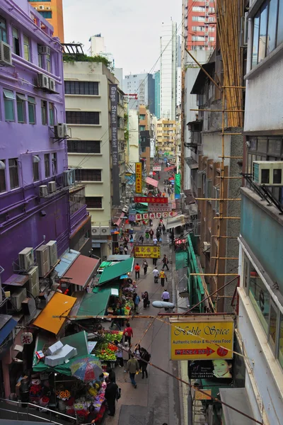 蔬菜和花卉市场 — 图库照片