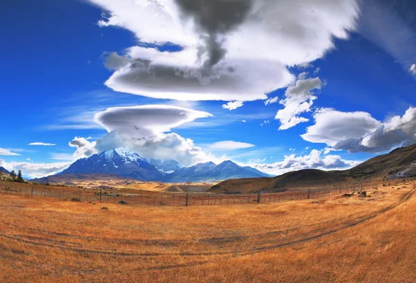 Incredible shaped clouds — Stock Photo, Image