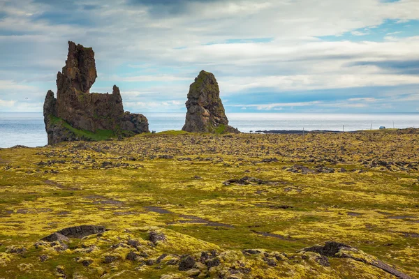 Северные фьорды Исландии — стоковое фото