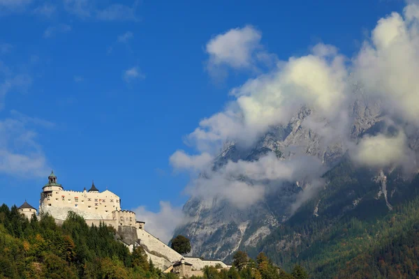 在奥地利的城堡宫殿 Hohenwerfen — 图库照片