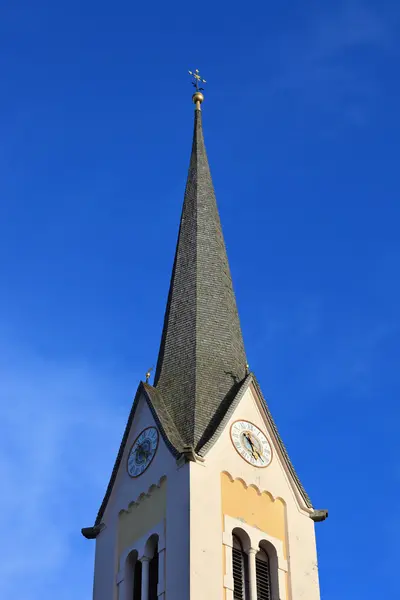 Campanile e chiesa luterana — Foto Stock