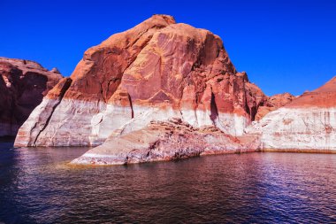 Lake Powell güzel görünümü