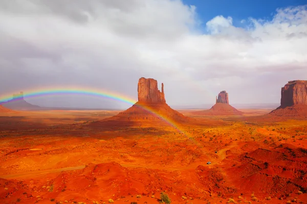 Červené kamenné poušti Navajo — Stock fotografie