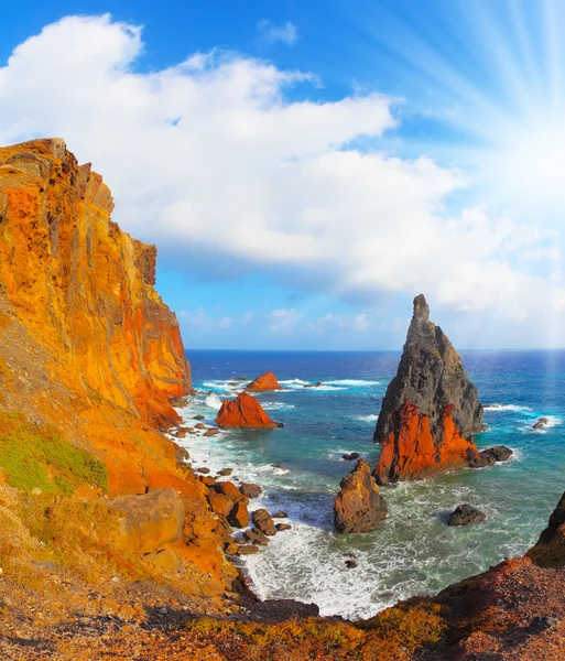 Krásný výhled na ostrov Madeira — Stock fotografie