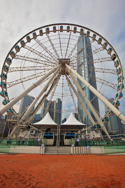 Hong Kong чортове колесо — стокове фото