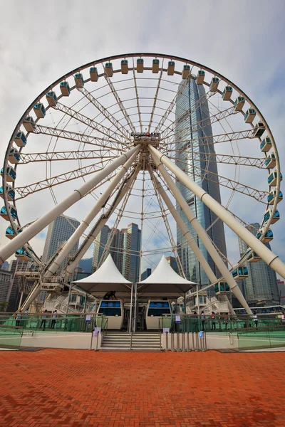 Hong kong ferris roue — Photo