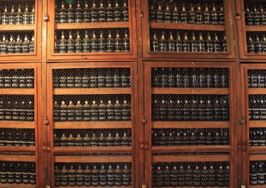 Museum of expensive vintage wine Madera