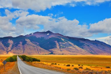 Smooth asphalt road