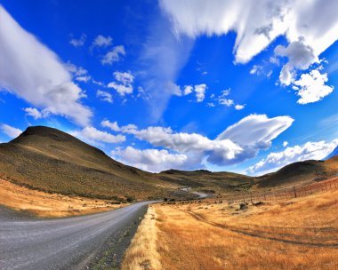 A dirt road in the Chile National Park