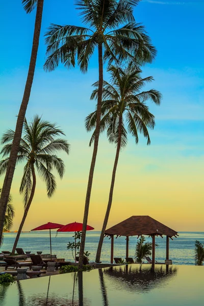 Delicado atardecer en el mar de Andamán — Foto de Stock