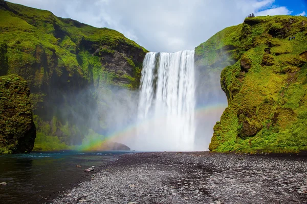 Pittoresco arcobaleno enorme — Foto Stock