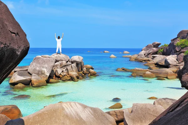 アーサナ"太陽の恵み" — ストック写真