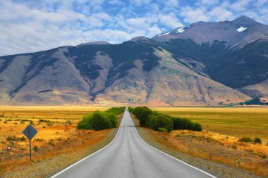 Smooth asphalt road