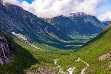 Norveç 'te Trol stijeni, 