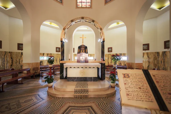 Church Sermon on Mount interior — Stock Photo, Image