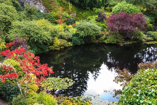 Floral park najpiękniejsze ogrody — Zdjęcie stockowe