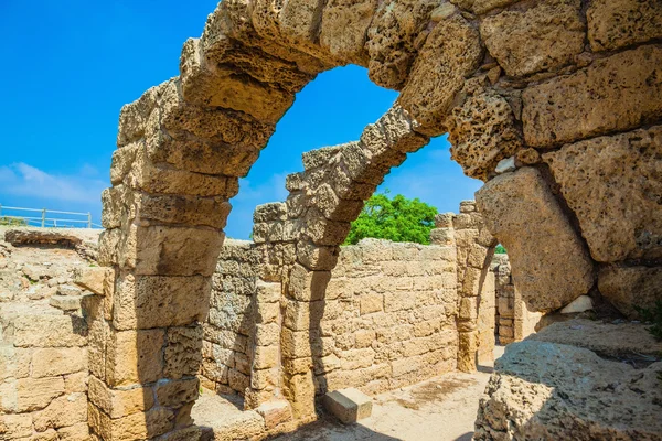 Milli Parkı Caesarea Akdeniz üzerinde — Stok fotoğraf