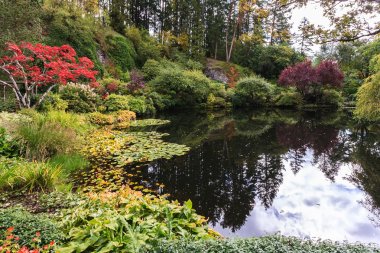 Butchart Gardens on Vancouver Island clipart