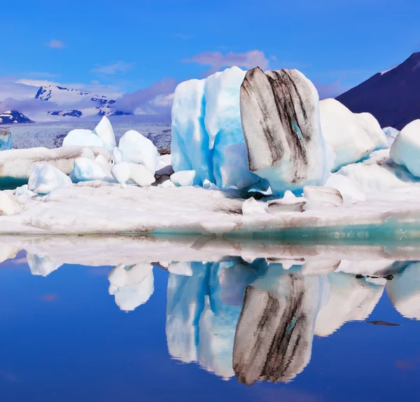 Buz lagün Jokulsarlon — Stok fotoğraf