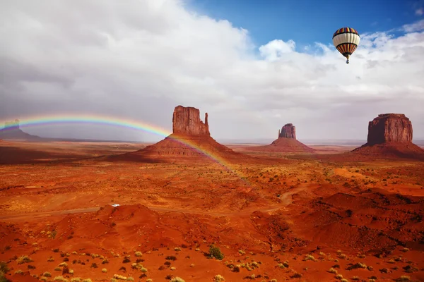 Deserto Vermelho Navajo, EUA — Fotografia de Stock
