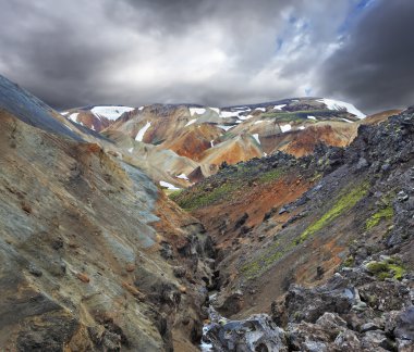 Geçen seneki kar ile Dağları