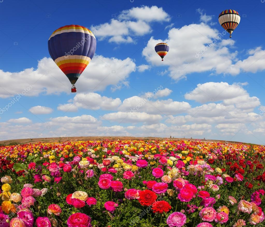 Flying scenic balloons Stock Photo by ©kavramm 92541916