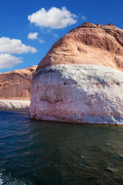 Reservoir Powell op rivier Colorado — Stockfoto