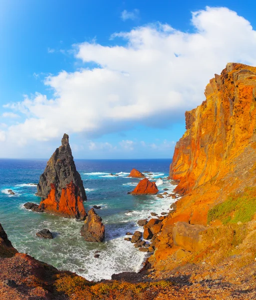 Colorful pinnacles at sunset — Stock Photo, Image