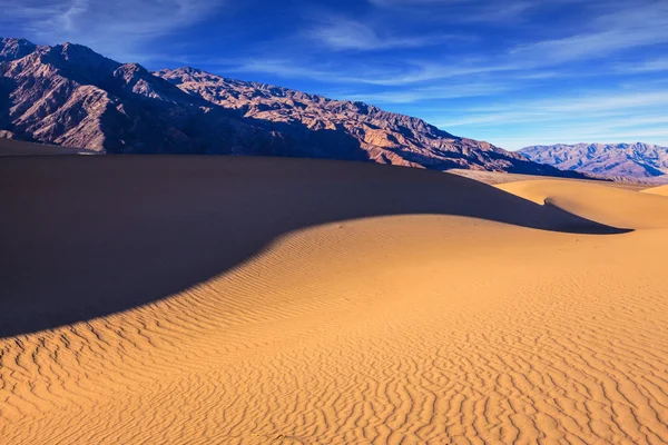 Dunas de areia planas Mesquite — Fotografia de Stock