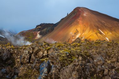 Sunrise Milli Parkı Landmannalaugar