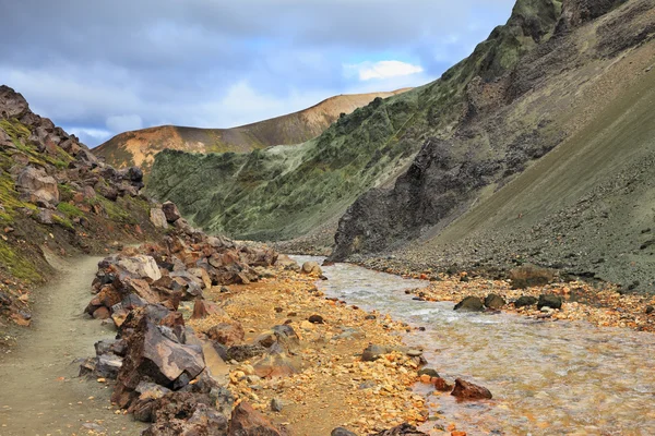 Nationaal Park Landmannalaugar — Stockfoto