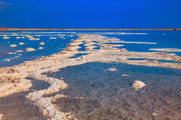Соль Мертвого моря — стоковое фото