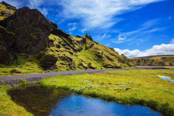 Пакгильский каньон в Исландии — стоковое фото