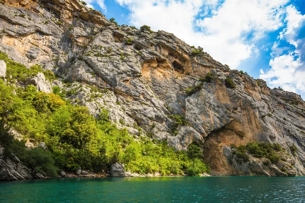 Azure water of the river Verdon — Stock Photo, Image