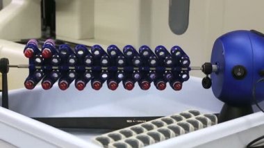 Vakutainers kan bir shaker içinde karıştırılır.