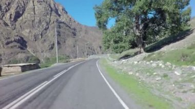 Güzel Chuysky Trakt Altay Dağları'nda.