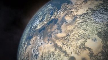 Cansız güneşe yakın gezegendir. Uzayda Gök cisimleri hareket.