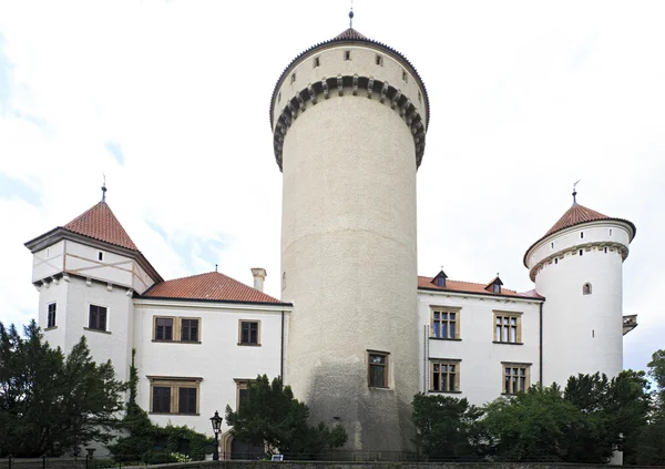 Old Konopiste castle in the Czech Republic. — Stock Photo, Image