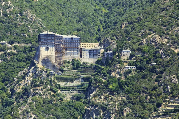 Monasterio de Simonopetra. Santo Monte Athos . — Foto de Stock