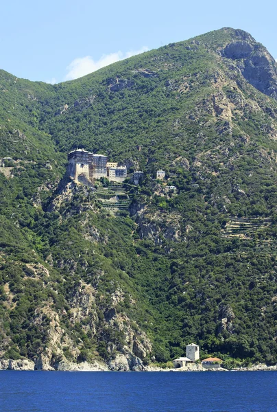 Simonopetra klášter. Svatá Hora athos. — Stock fotografie