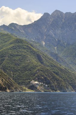 dionysiou Manastırı. Kutsal mount athos.