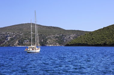 iki yat bay Ege Denizi.