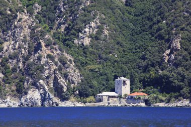 Marina of Simonopetra Monastery. Holy Mount Athos. clipart